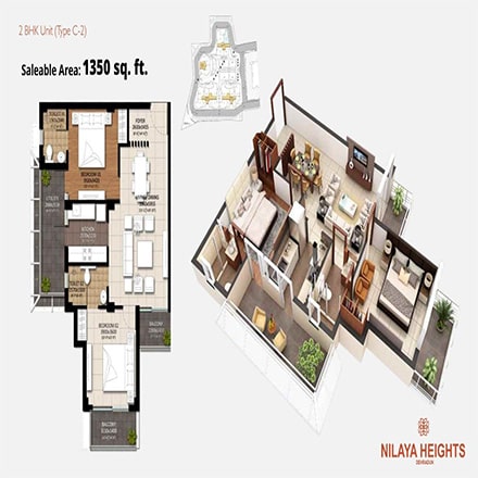2bhk flats in pacific golf estate dehradun