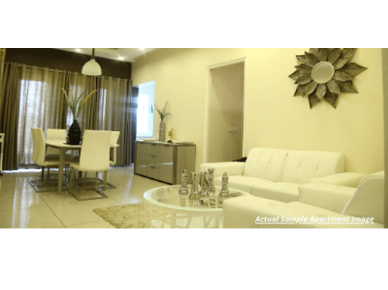 dining room of flats at sahastradhara road